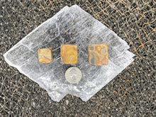 Load image into Gallery viewer, Crazy Lace Agate Cubes - Polished Stones - Amethyst Aura Moon