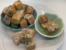 Load image into Gallery viewer, Crazy Lace Agate Cubes - Polished Stones - Amethyst Aura Moon