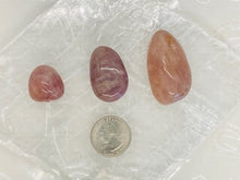 Load image into Gallery viewer, Pink Amethyst Tumbles - Amethyst Aura Moon