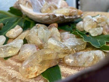 Load image into Gallery viewer, Citrine (Heat Treated Amethyst) Tumbles - Amethyst Aura Moon