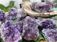Load image into Gallery viewer, Amethyst Clusters - Amethyst Aura Moon