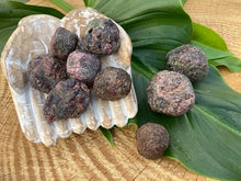 Load image into Gallery viewer, Raw Rough Almandine Garnet - Amethyst Aura Moon