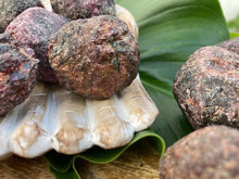 Load image into Gallery viewer, Raw Rough Almandine Garnet - Amethyst Aura Moon