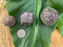 Load image into Gallery viewer, Raw Rough Almandine Garnet - Amethyst Aura Moon