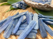 Load image into Gallery viewer, Kyanite - Semi Polished Pieces - Amethyst Aura Moon