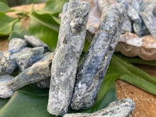 Load image into Gallery viewer, Raw Kyanite with Mica - Amethyst Aura Moon