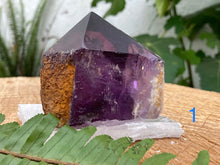 Load image into Gallery viewer, Amethyst Top Polished Points - Amethyst Aura Moon
