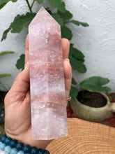 Load image into Gallery viewer, Fire Quartz Tower - Hamatoid Quartz - Amethyst Aura Moon
