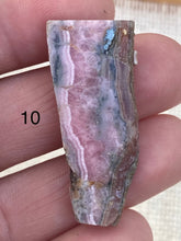 Load image into Gallery viewer, Rhodochrosite Slices - Amethyst Aura Moon