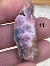 Load image into Gallery viewer, Rhodochrosite Slices - Amethyst Aura Moon