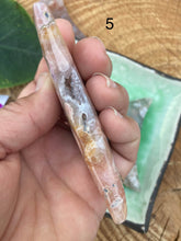 Load image into Gallery viewer, Flower Agate Moons